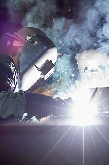 Schweißen und Nieten